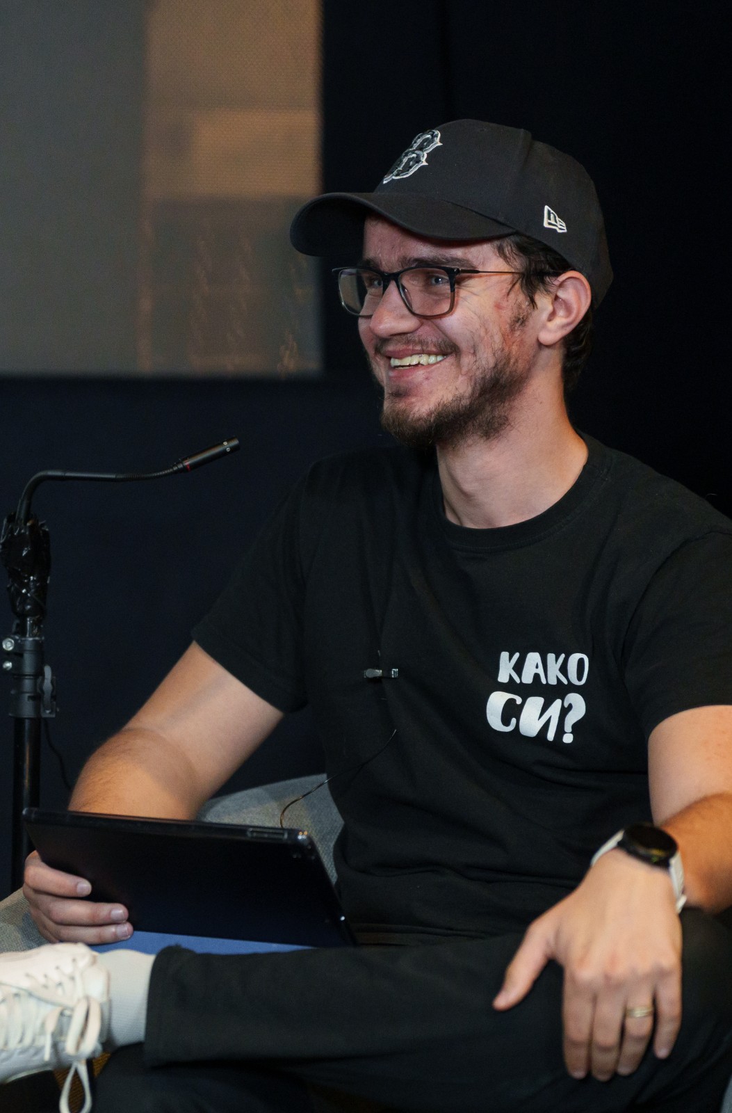 Ѓорги Георгиев во студио